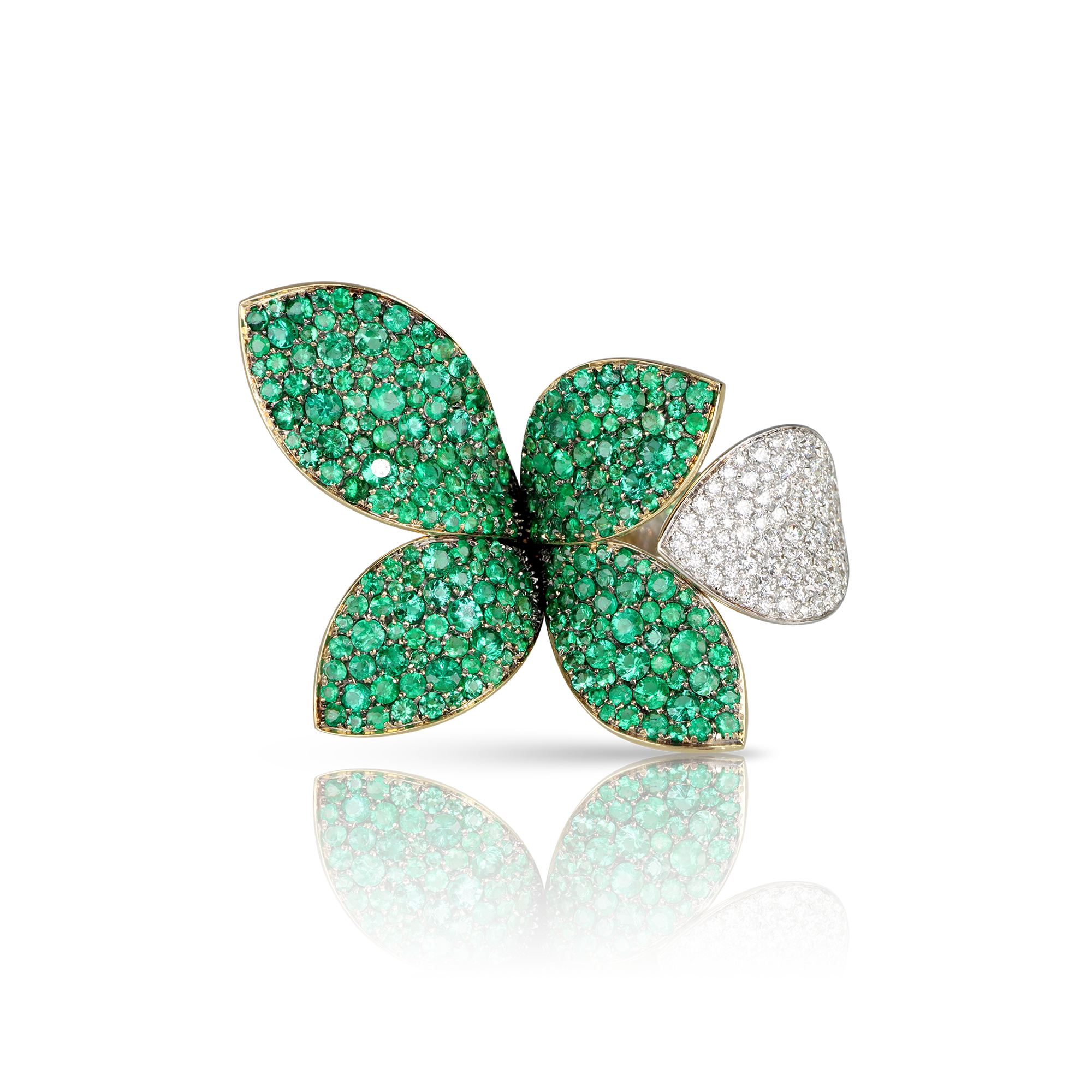 GIARDINI SEGRETI GREEN SOUL RING